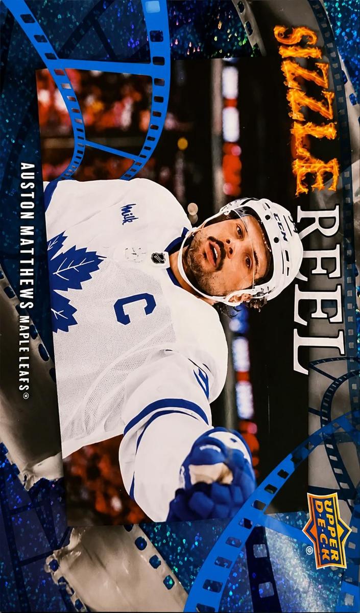 2025 Upper Deck Auston Matthews [Speckle] #SR-19 card