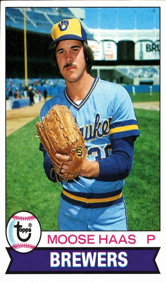 1979 Topps Moose Haas #448 card