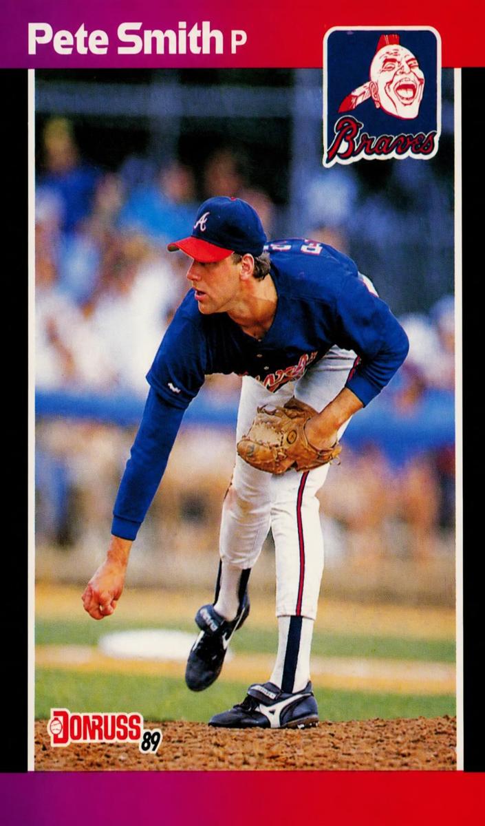 1989 Donruss Pete Smith #263 card