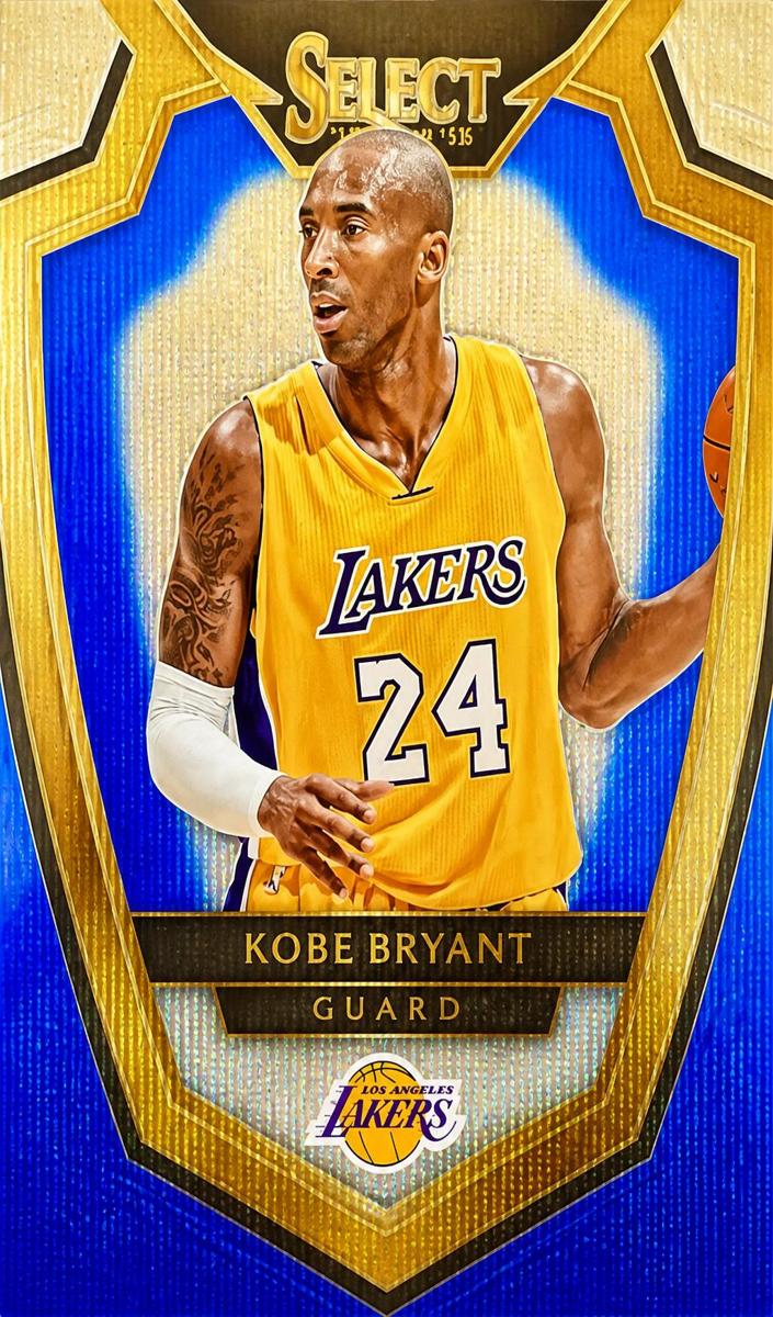 2014 Panini Select SILVER PRIZM #101 Kobe Bryant front