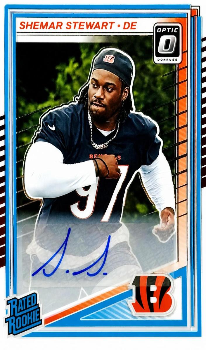 Shemar Stewart 2025 Donruss Optic Football card