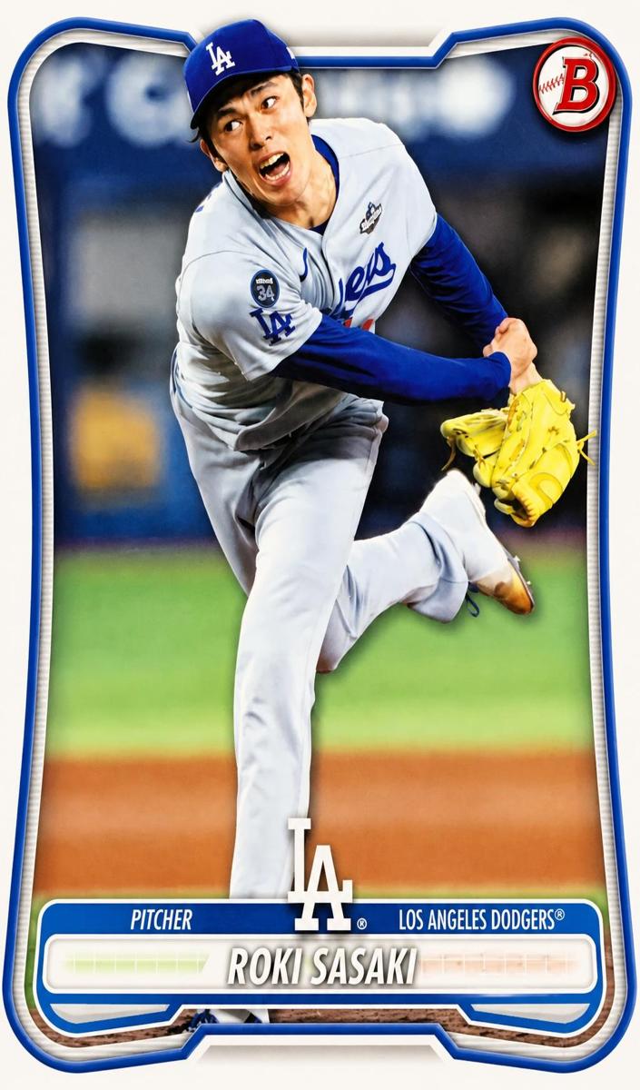 Roki Sasaki card
