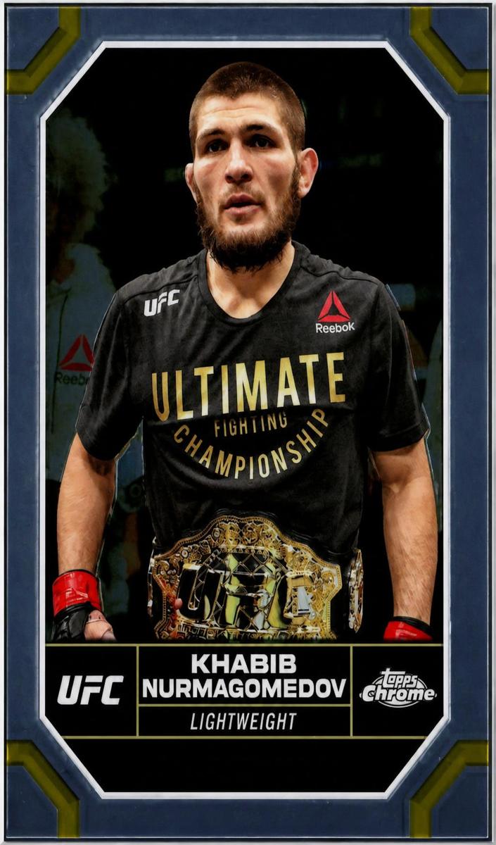 2024 Khabib Nurmagomedov [Black Refractor] #112