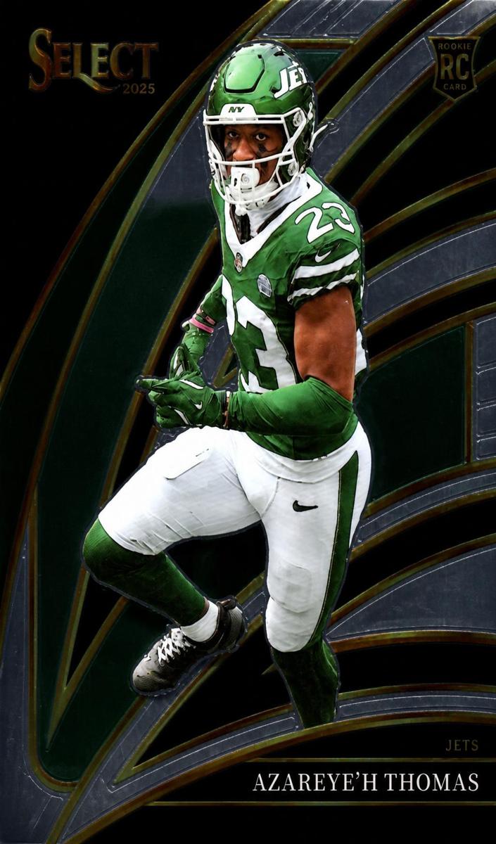 Azareye'h Thomas 2025 Select Football card