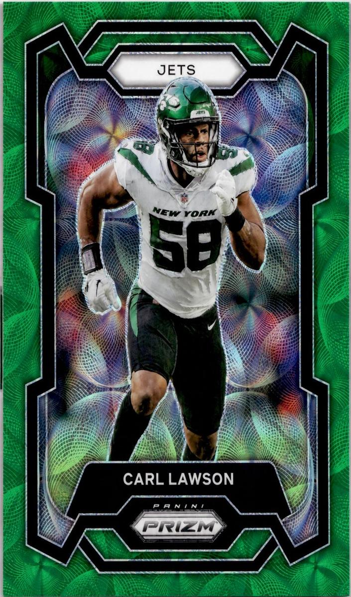 Carl Lawson 2023 Prizm Football card