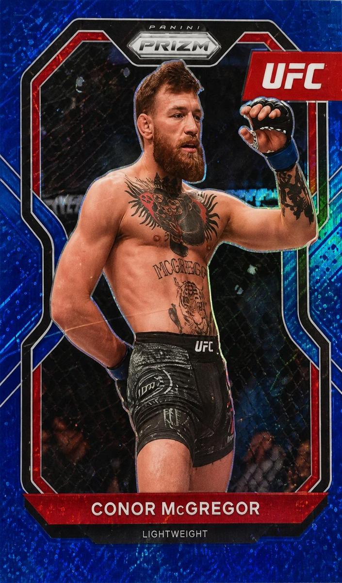 2021 Conor McGregor [Prizms Blue] #30