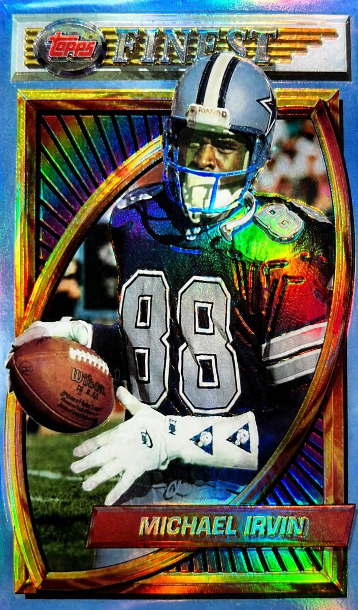 1994 Topps Finest Michael Irvin #79 card