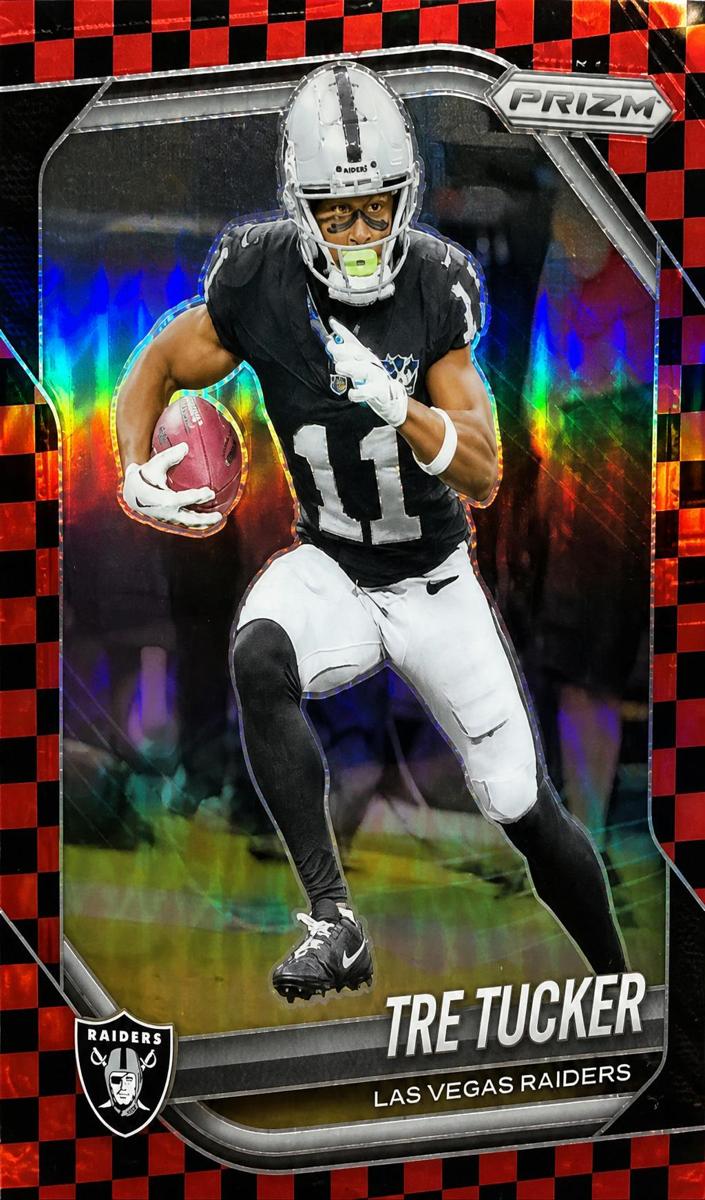 Tre Tucker 2025 Prizm Football card