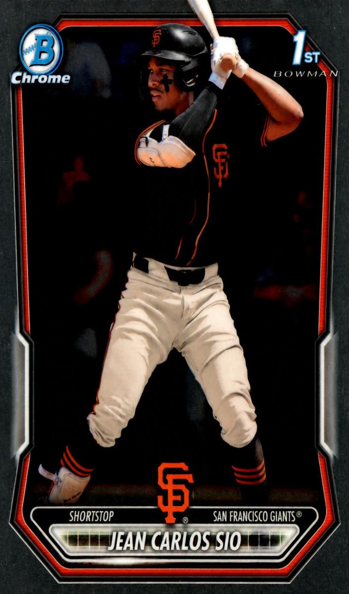 2026 Bowman Chrome Prospect Jean Carlos Sio [Lazer Refractor] #BCP-87 card