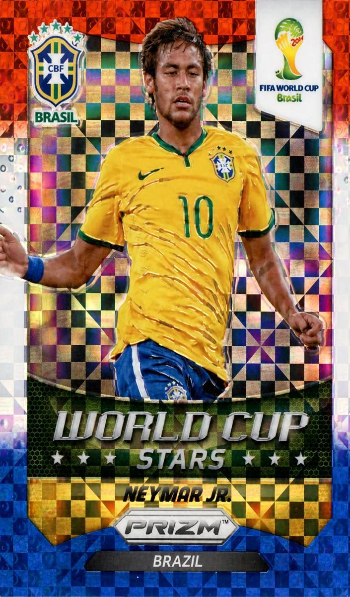 2014 Neymar Jr [Red White Blue Power Plaid] #7