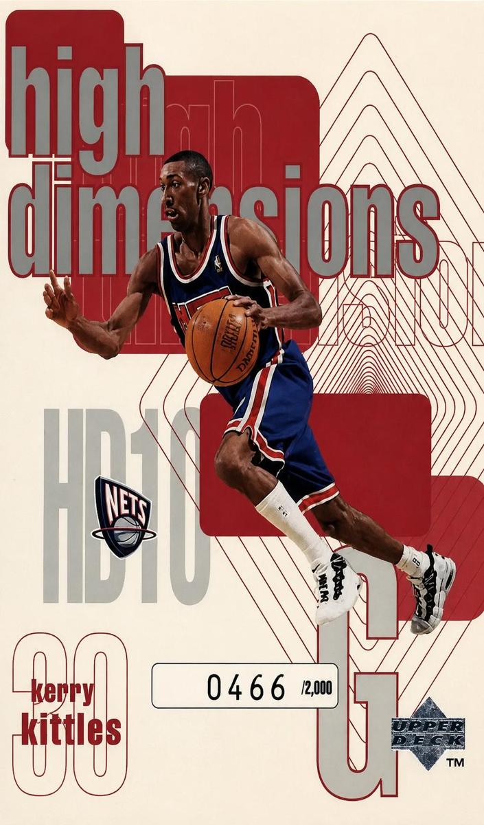 1997 Upper Deck Kerry Kittles #HD10 card