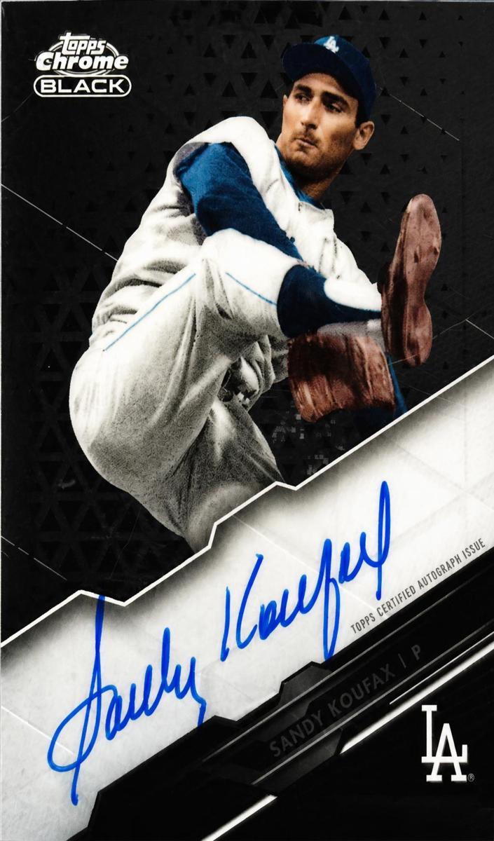 2020 Sandy Koufax #CBA-SK
