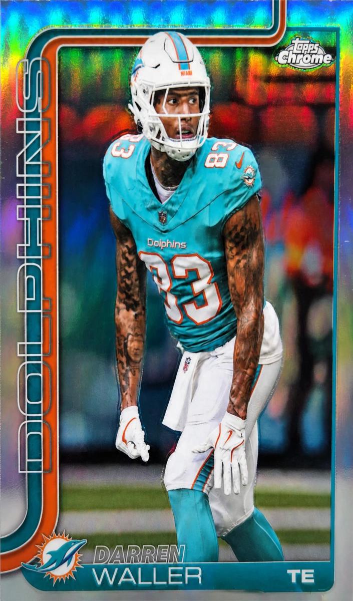 Darren Waller 2025 Topps Chrome Football card