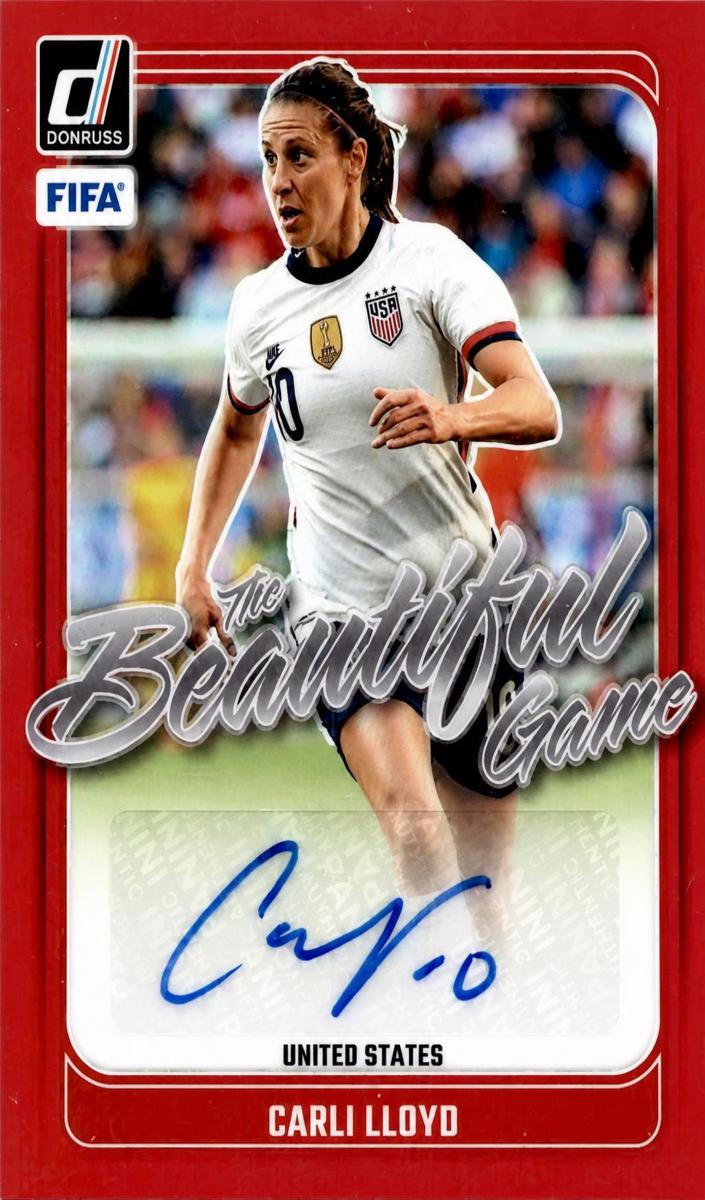 2024 Carli Lloyd [Red] #BG-CLL