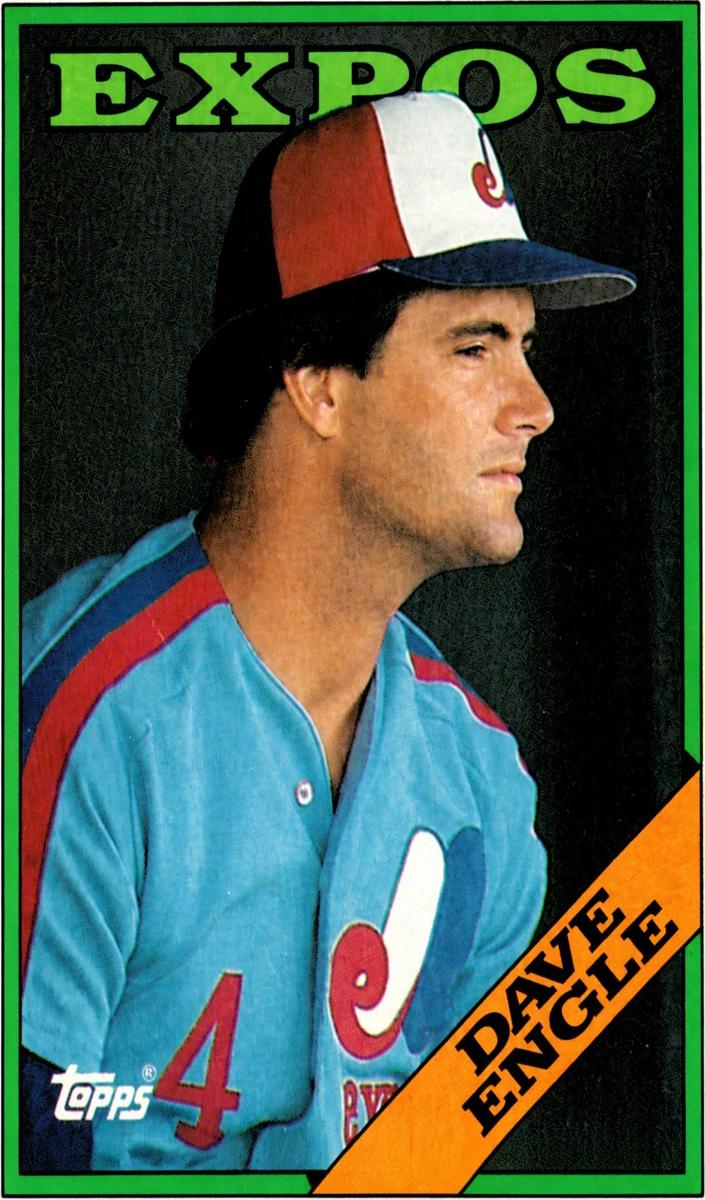 1988 Topps Dave Engle #196 card