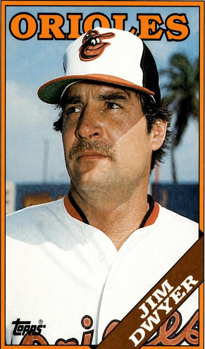 1988 Topps Jim Dwyer #521 card