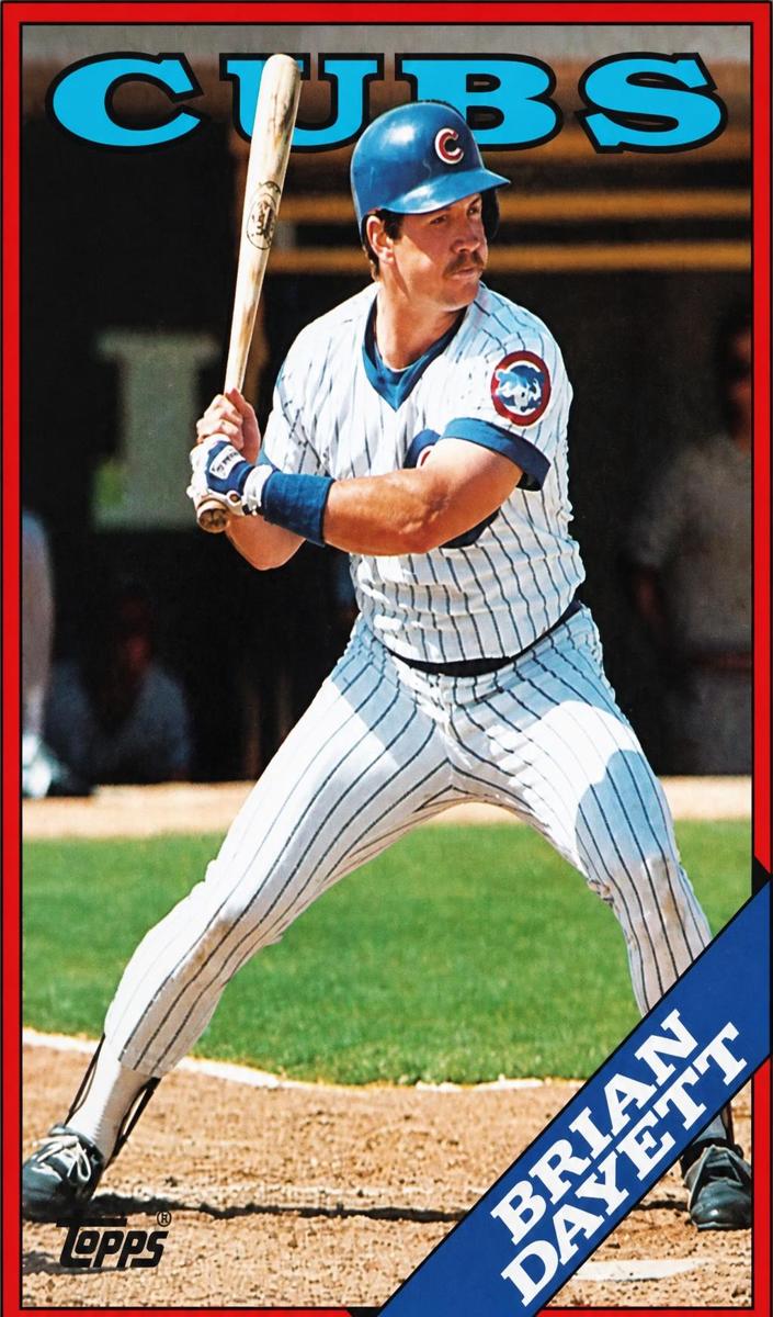 1988 Topps Brian Dayett #136 card