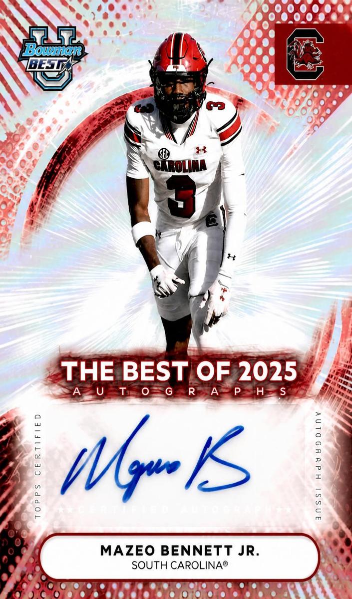 2025 Mazeo Bennett Jr. #BOA-MB