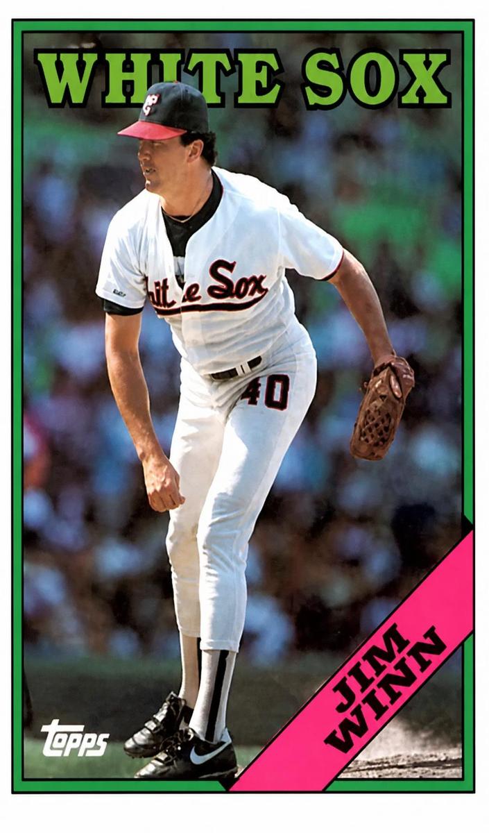 Jim Winn 1988 Topps Baseball