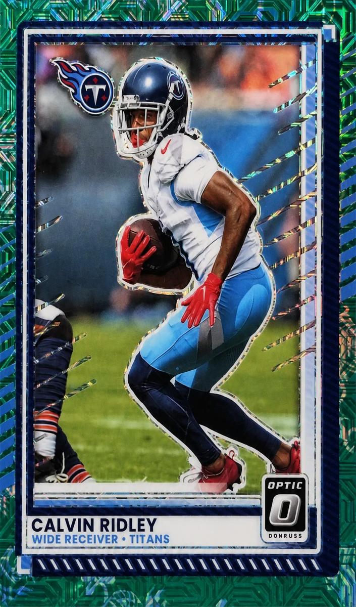 Calvin Ridley 2025 Donruss Optic Football card