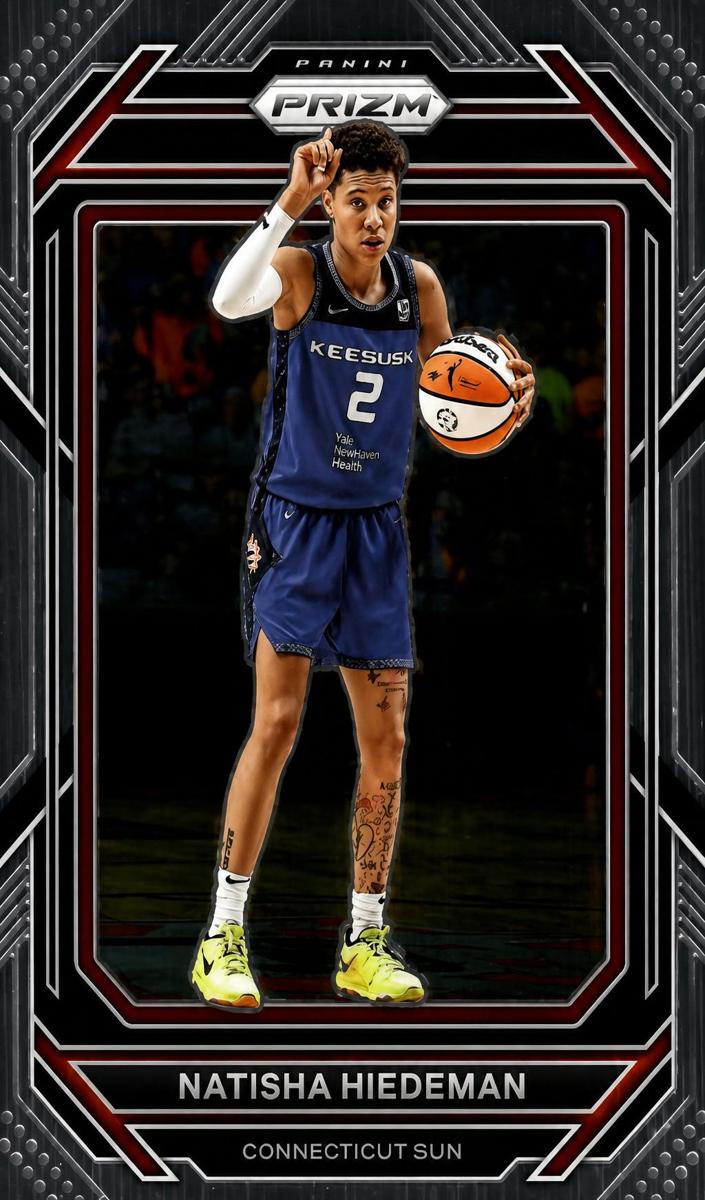 2023 Panini Prizm WNBA Natisha Hiedeman #126 card