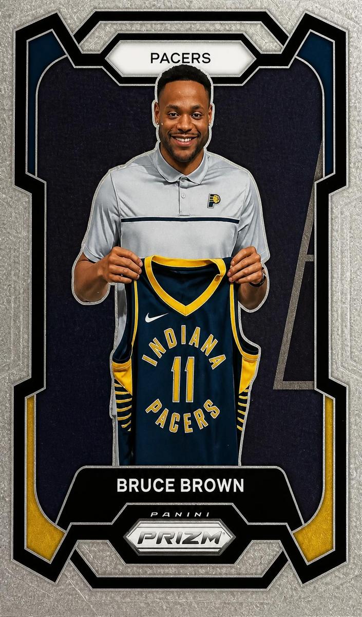 Bruce Brown 2023-24 Prizm Basketball card