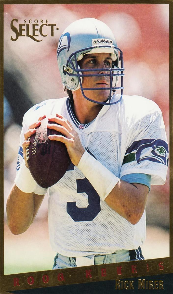 1993 Select Rick Mirer #179 card