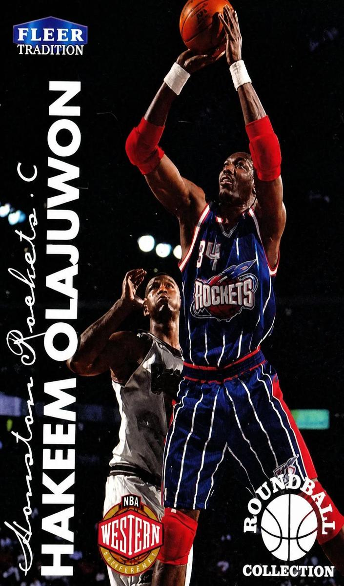 1999 Hakeem Olajuwon [Roundball Collection] #165