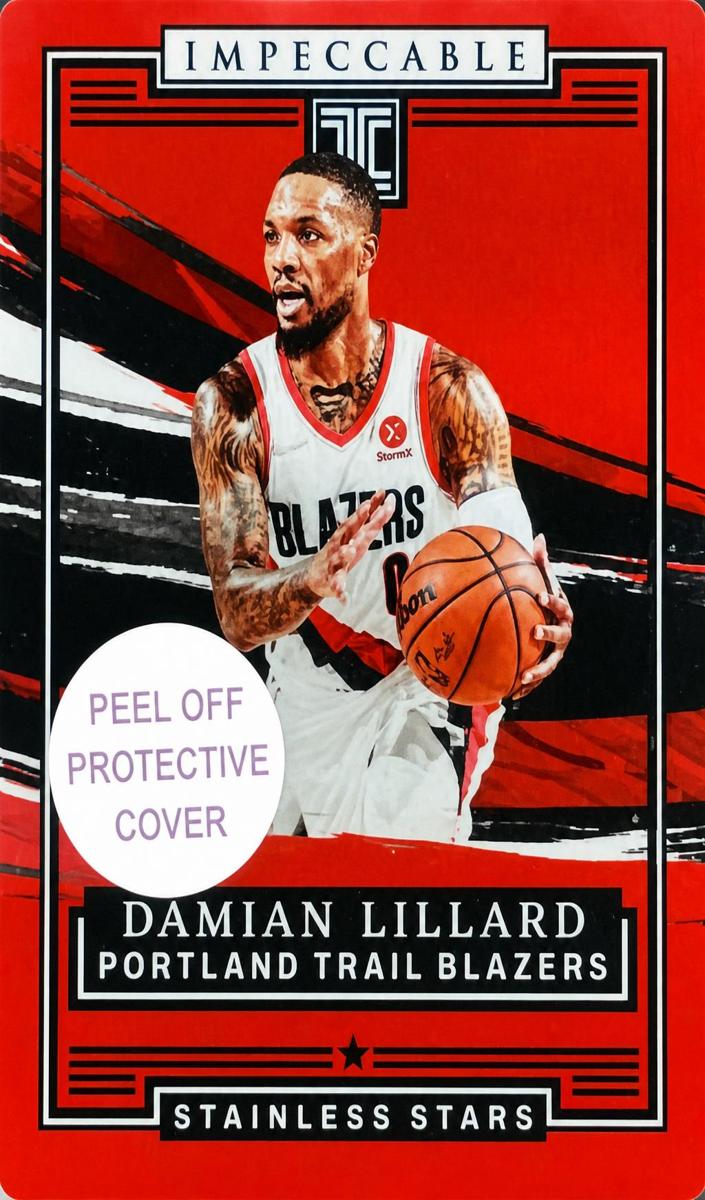 2021 Damian Lillard [Asia Red] #13