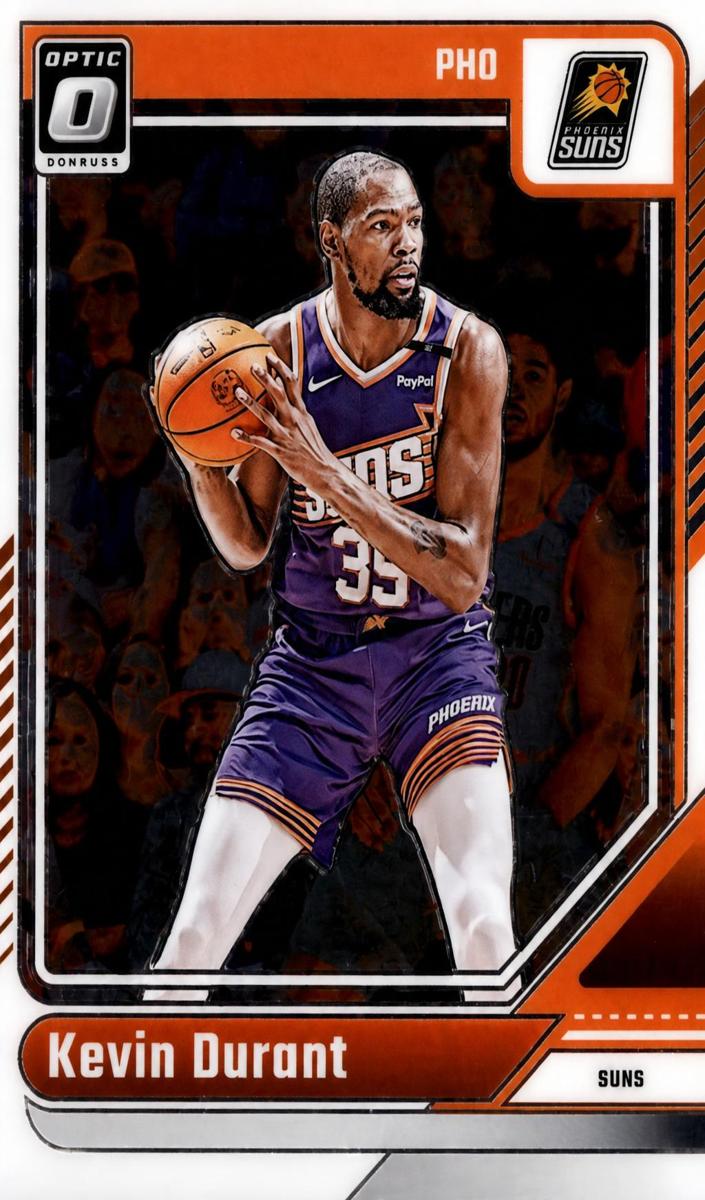 Kevin Durant 2024-25 Donruss Optic Basketball card