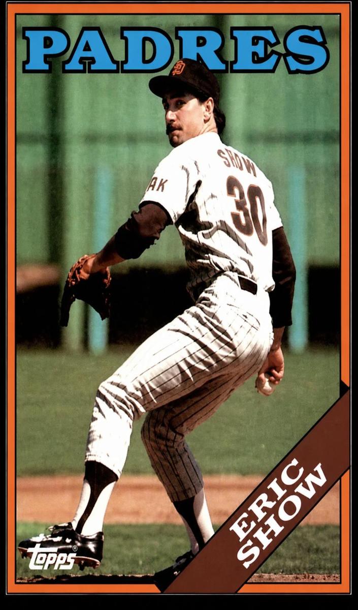 1988 Topps Tiffany Eric Show #303 card