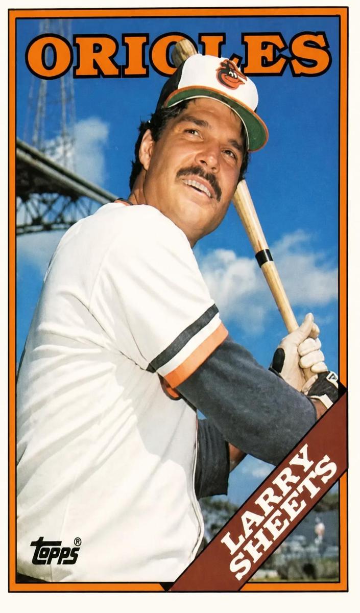 1988 Topps Larry Sheets #327 card