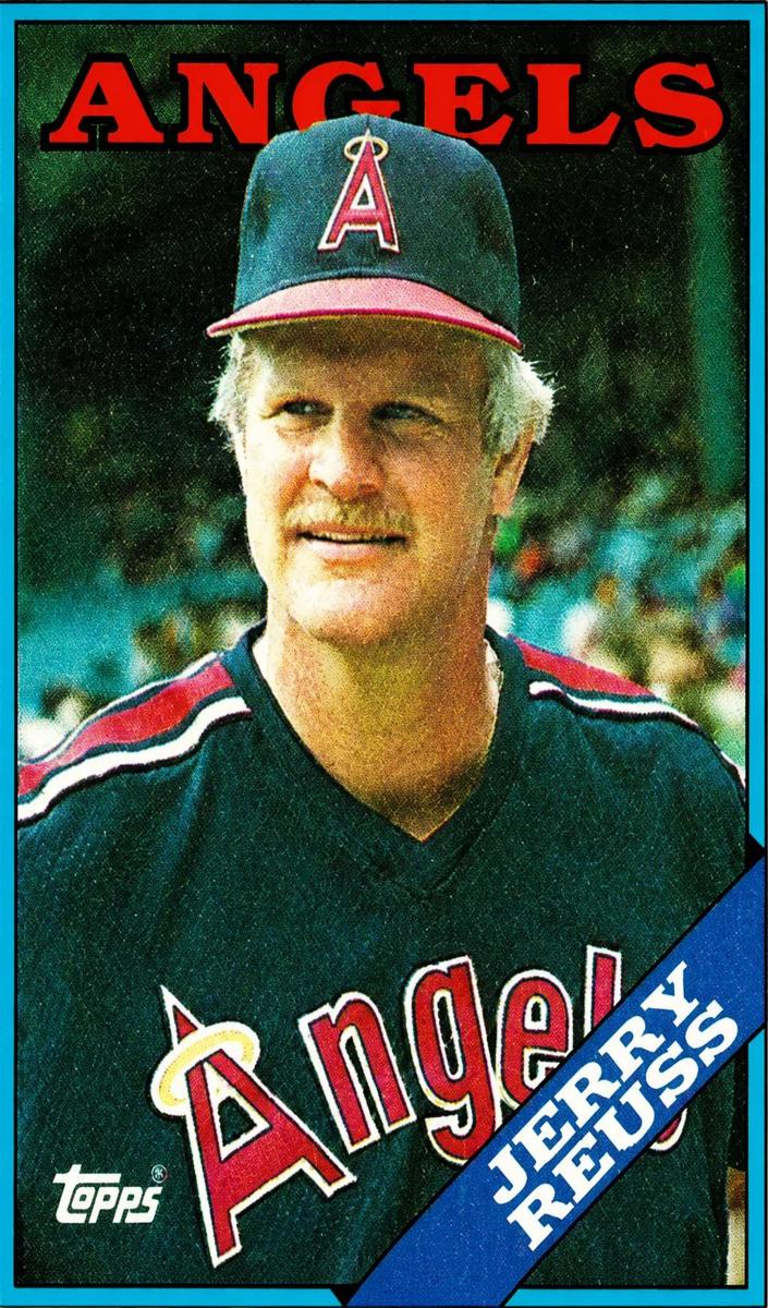 1988 Topps Jerry Reuss #216 card
