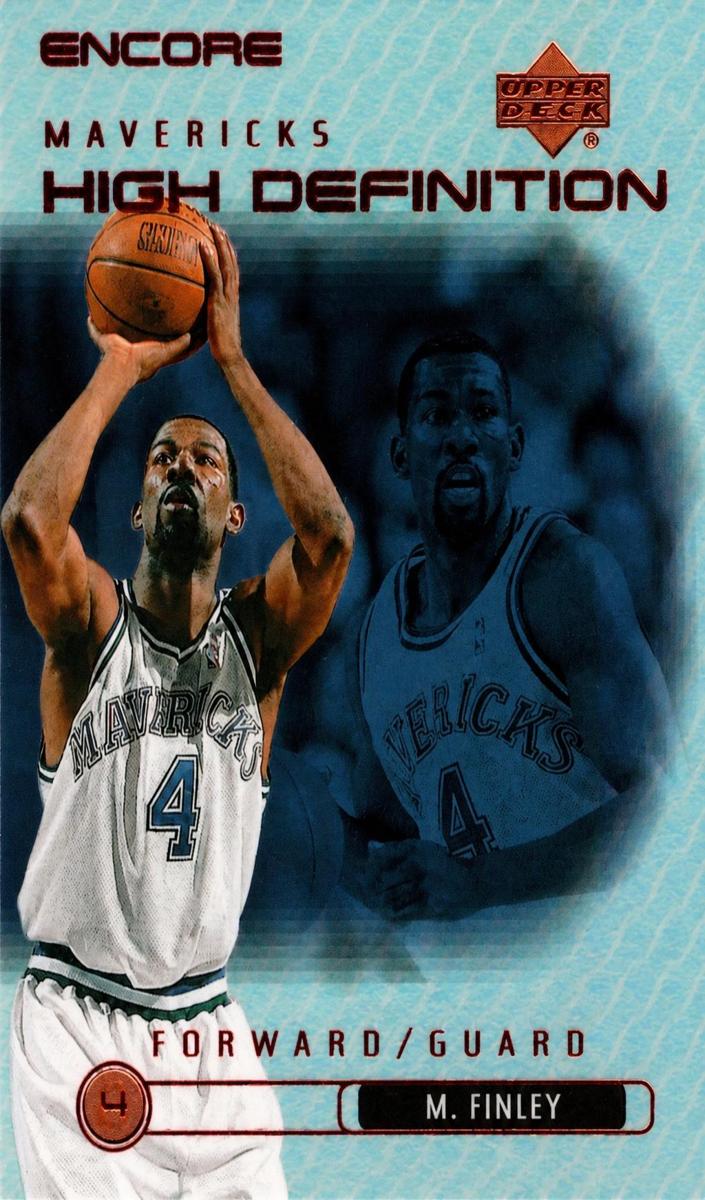 1999 Upper Deck Encore Michael Finley #HD14 card