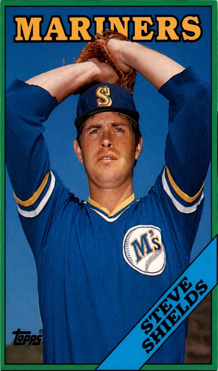 1988 Topps Steve Shields #632 card