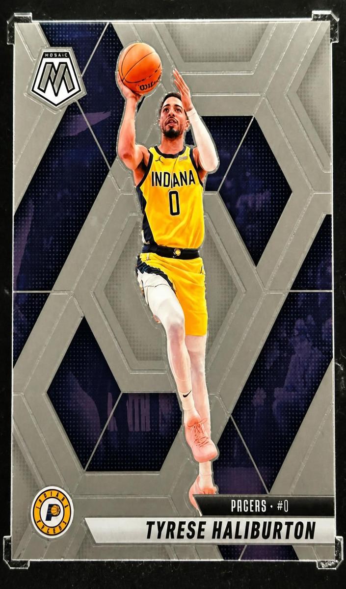 Tyrese Haliburton 2024 Mosaic Basketball card