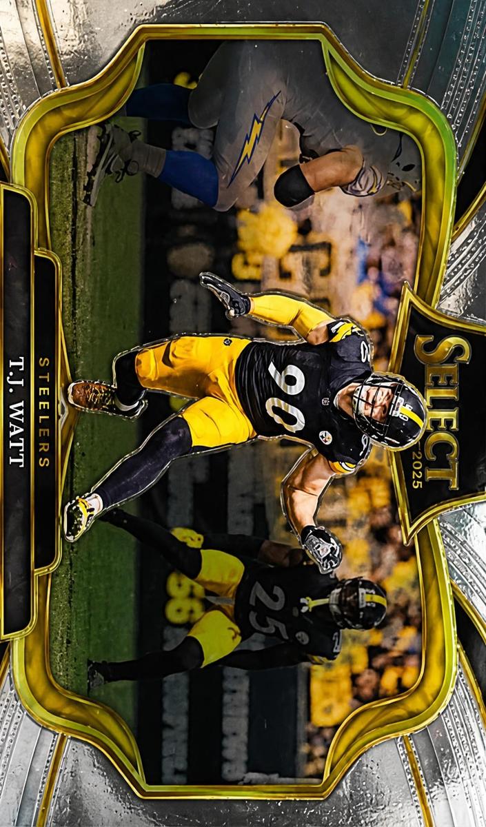 T.J. Watt 2025 Select Football card