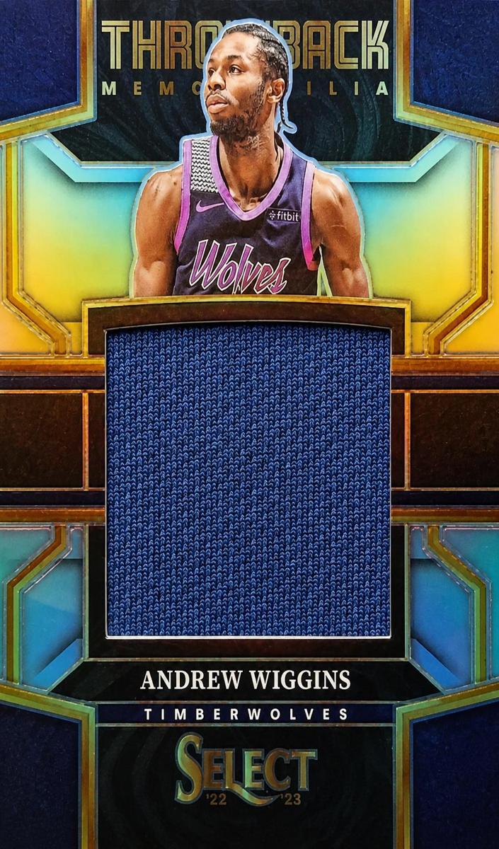 2022 Panini Select Andrew Wiggins #TM-AW card