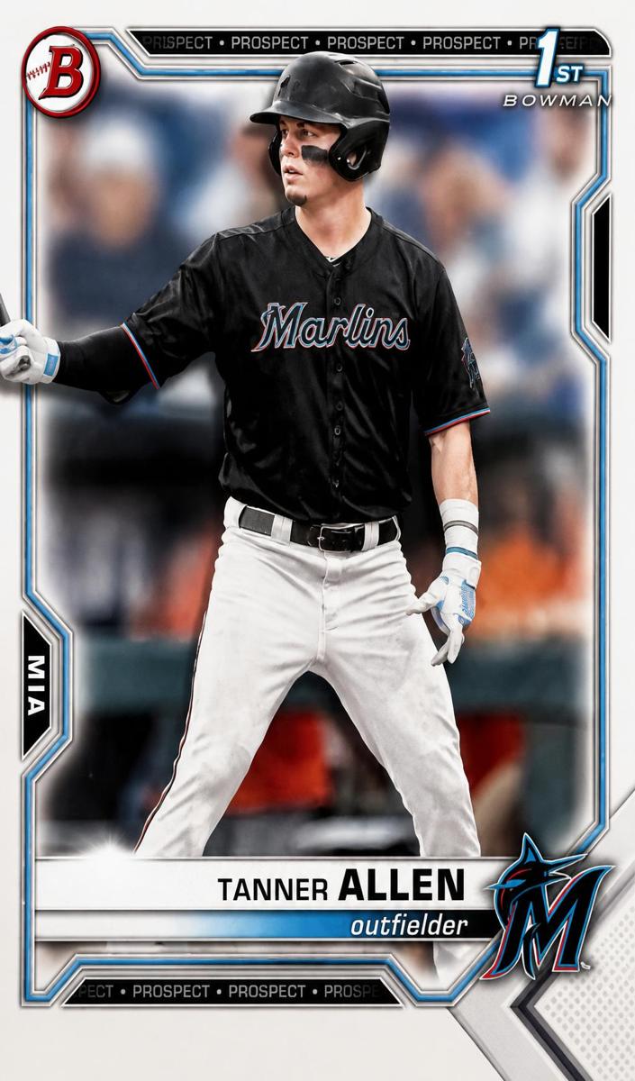2021 Bowman Draft Tanner Allen #CDA-TA card