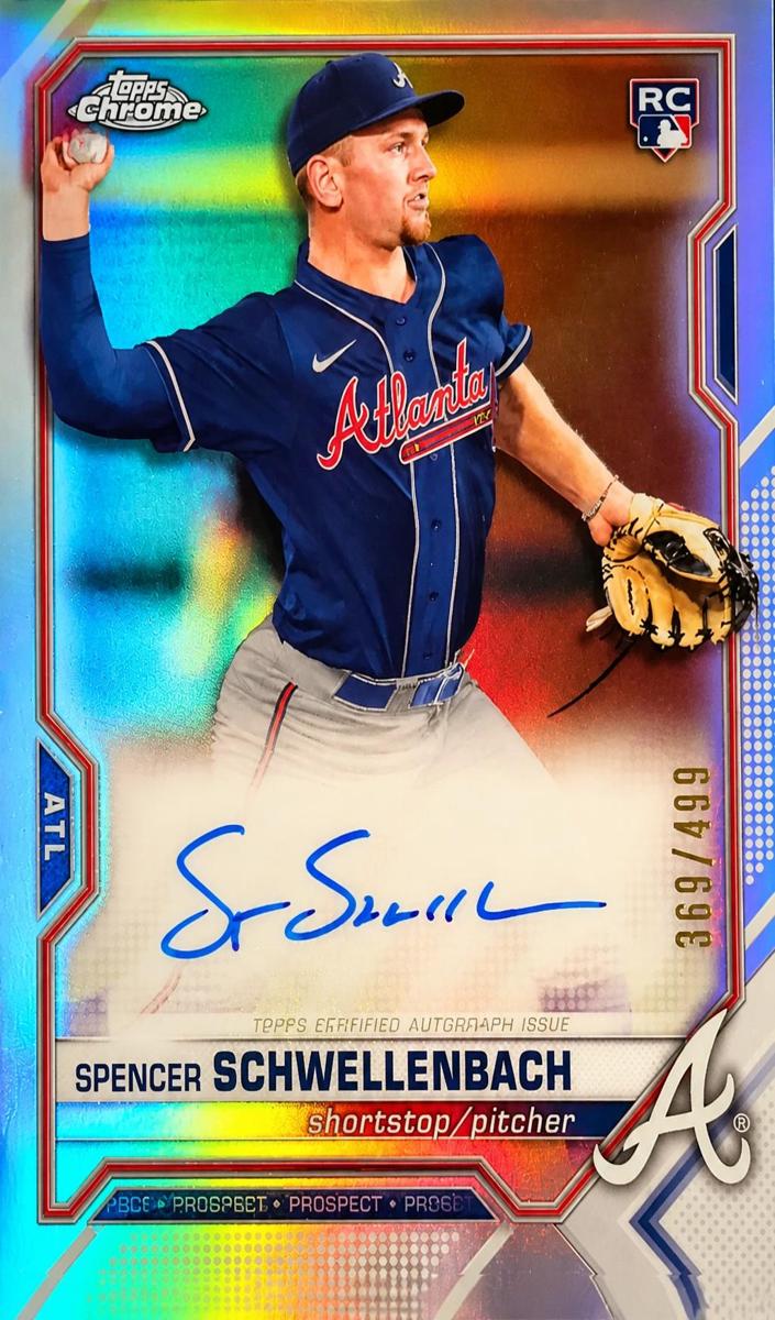 2021 Spencer Schwellenbach [Refractor] #CDA-SS