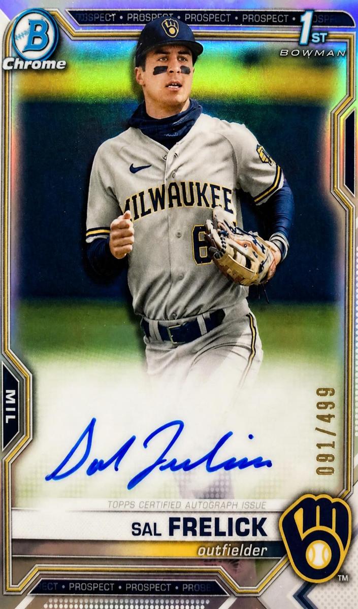 2021 Sal Frelick [Refractor] #CDA-SF