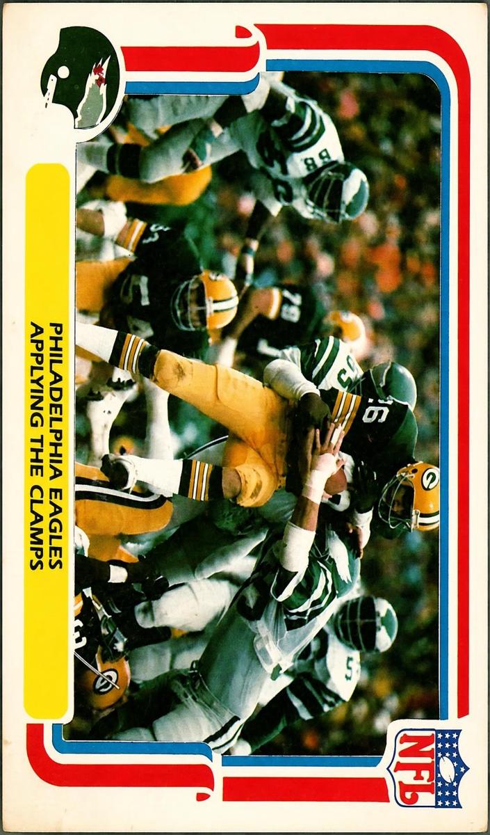 1980 Philadelphia Eagles Applying the Clamps #42