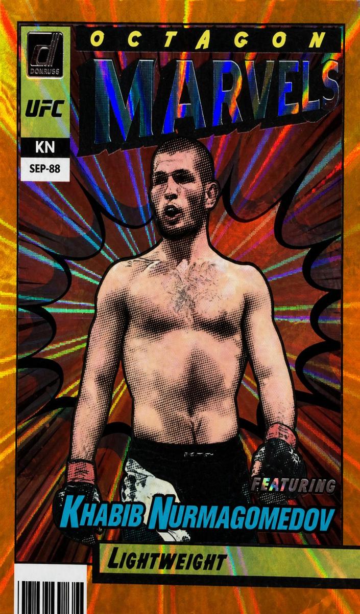 2022 Khabib Nurmagomedov [Orange Laser] #11