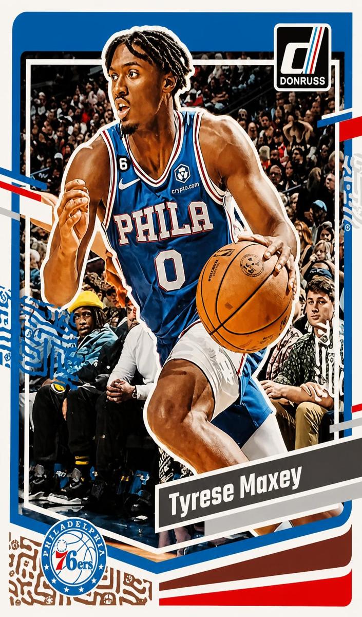 2023 Tyrese Maxey #152