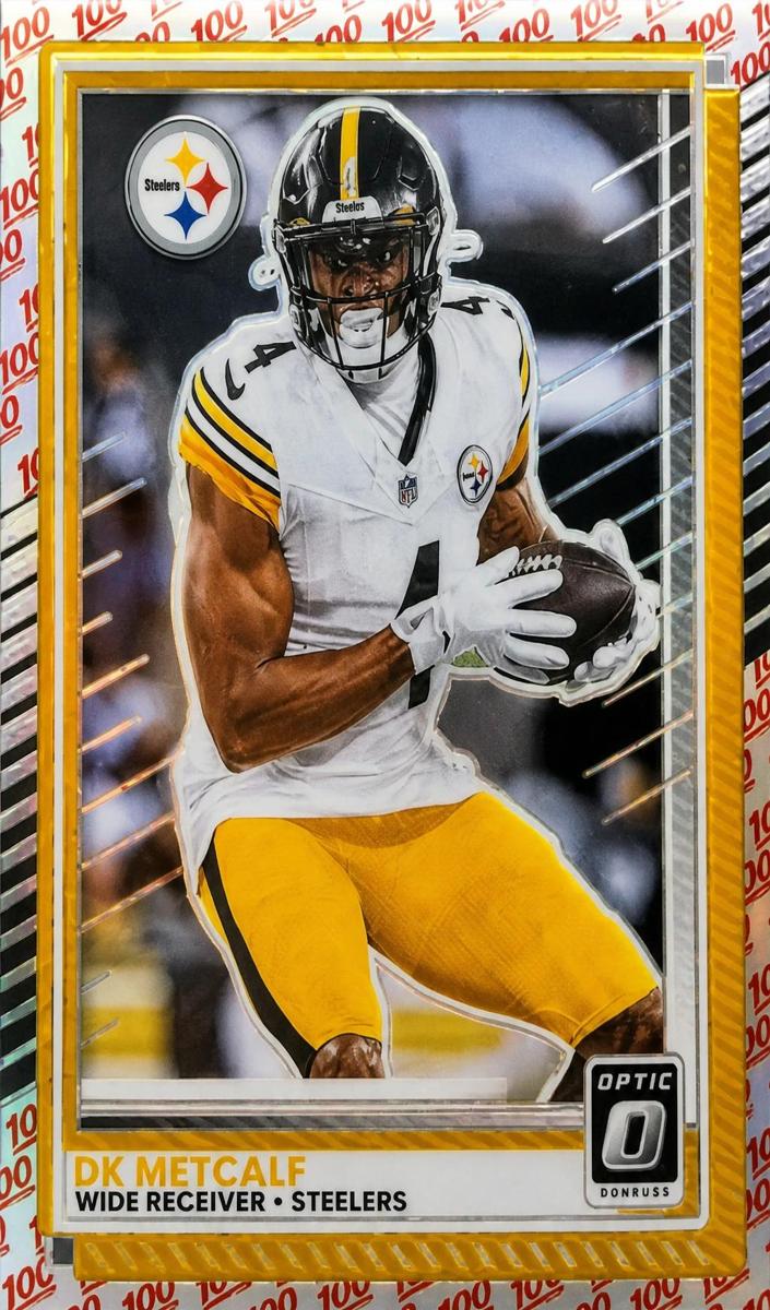 DK Metcalf 2025 Donruss Optic Football card