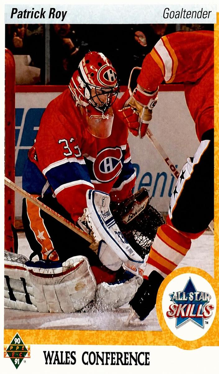 1990 Upper Deck Patrick Roy #496 card
