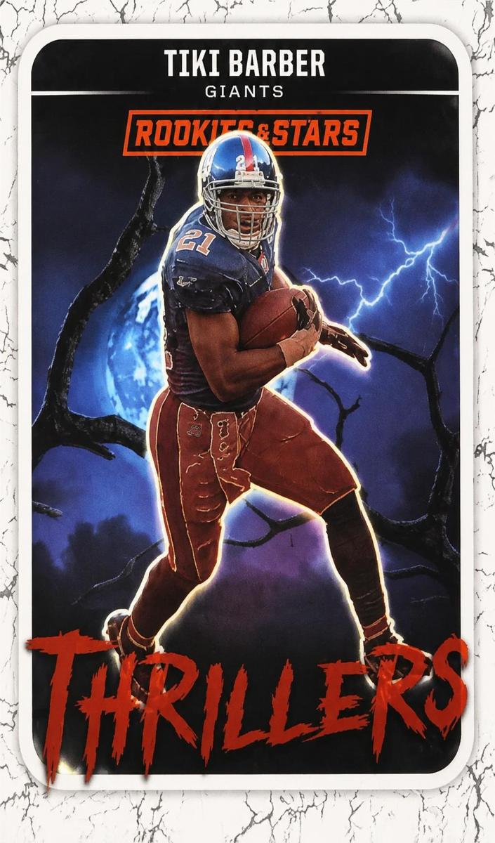 Tiki Barber 2025 Panini Rookies & Stars Thrillers Silver Football