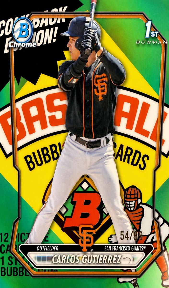 Carlos Gutierrez 2026 Bowman Baseball card