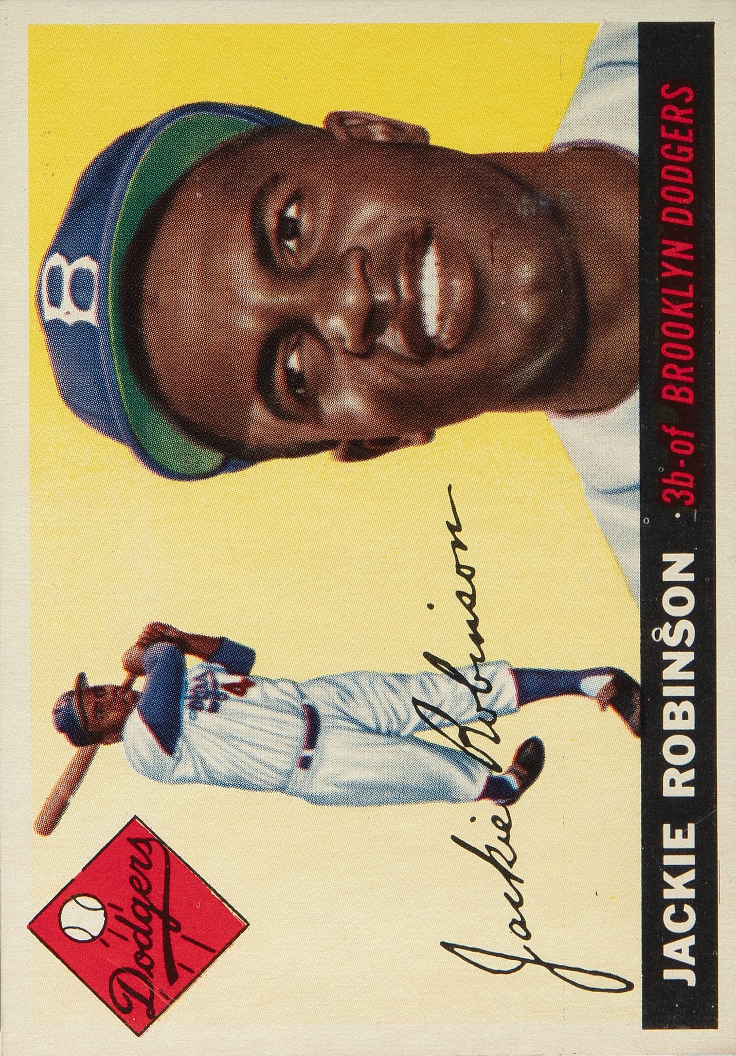 Jackie Robinson 1955 Topps Baseball