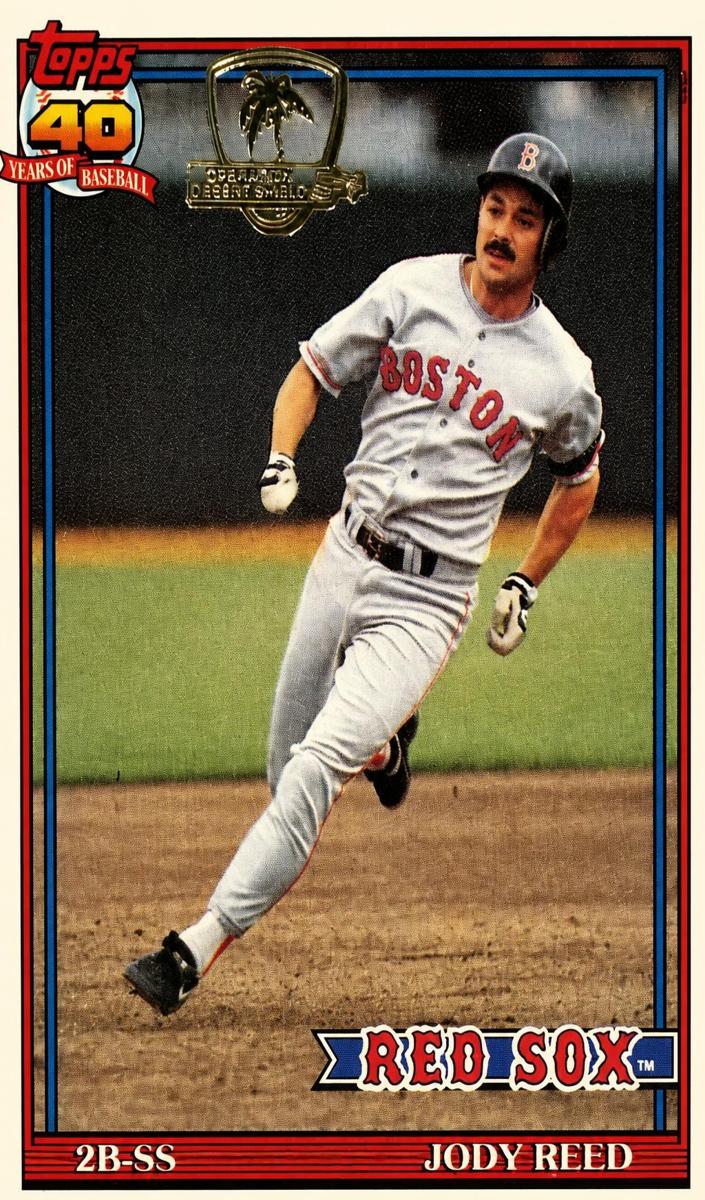 Jody Reed 1991 Topps Desert Shield Baseball